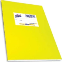 Skag Τετράδιο Ριγέ Α5 50φυλλο Super Διεθνές Color Κίτρινο