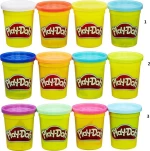 Hasbro Play-Doh Βαζάκια (Διάφορα Χρώματα,4 ανά Συσκευασία) 1τμχ
