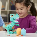Hasbro Play-Doh Πλαστελίνη - Παιχνίδι Dino Crew Crunchin T-Rex για 3+ Ετών, 3τμχ