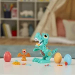 Hasbro Play-Doh Πλαστελίνη - Παιχνίδι Dino Crew Crunchin T-Rex για 3+ Ετών, 3τμχ