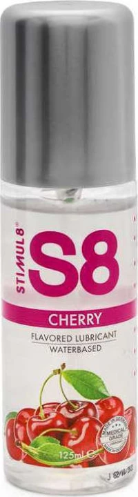 Stimul8 S8 Flavored Lubricant Cherry 125ml