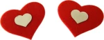 Red Heart Nipple Cover