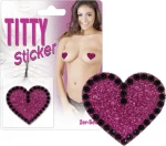 Κόσμημα στήθους Titty Sticker " Καρδιά "
