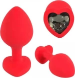 You2Toys Silicone Plug medium Red 8cm