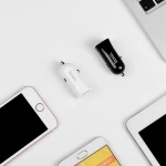 Φορτιστής Αυτοκινήτου Hoco Z12 Elite Dual Usb 5V 2.4A Λευκός