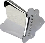 Gewa Balalaika, Mandolin, Mandola Tailpiece - Chrome