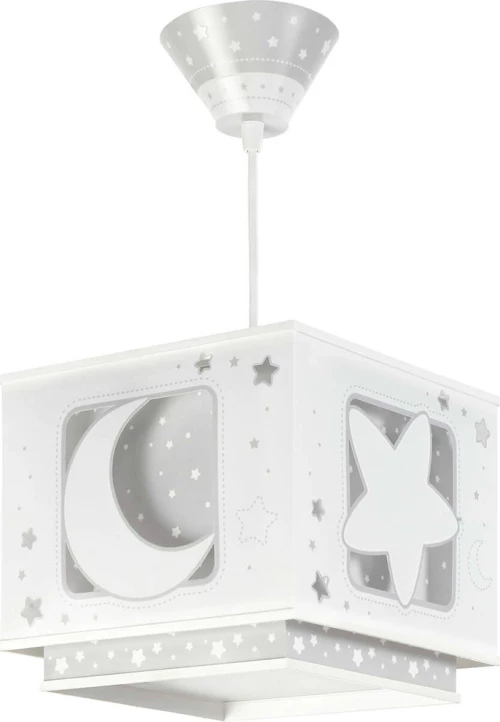Ango Παιδικό Φωτιστικό Μονόφωτο Moon Grey