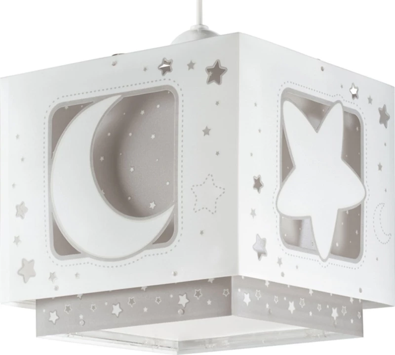 Ango Παιδικό Φωτιστικό Μονόφωτο Moon Grey