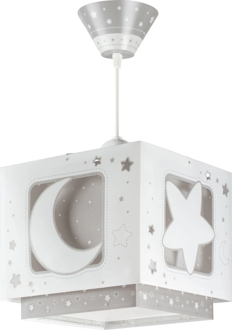 Ango Παιδικό Φωτιστικό Μονόφωτο Moon Grey