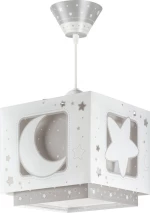 Ango Παιδικό Φωτιστικό Μονόφωτο Moon Grey