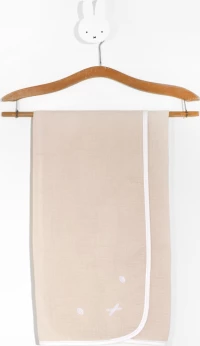 Miffy Πάνα Αγκαλιάς Μπεζ 80x80cm