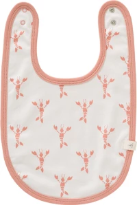 Fresk Σαλιάρα Υφασμάτινη Lobster Coral Pink