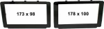 Πρόσοψη R/cd-Οθόνης Toyota d-Ct23ty59
