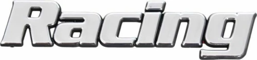 Auto Gs Racing Αυτοκόλλητο Αυτοκινήτου Χρωμίου