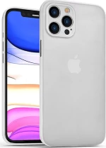 Wiwu Nano Skin Back Cover Σιλικόνης Clear White (iPhone 12 Pro)