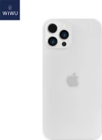 Wiwu Nano Skin Back Cover Σιλικόνης Clear White (iPhone 12 Pro)