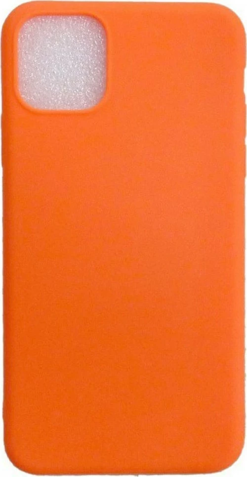 100.317 IPHONE 11 PRO ΠΟΡΤΟΚΑΛΙ ΘΗΚΗ SOFT TOUCH SILICONE CASE