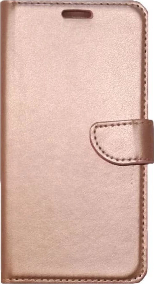 Book Δερματίνης ΡΟΖ_ΧΡΥΣΟ (iPhone 11)
