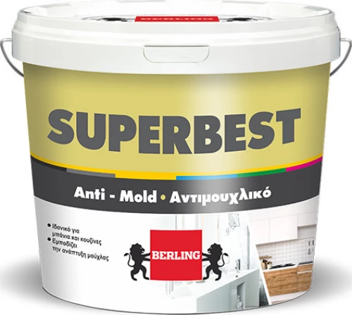 Αντιμουχλικό Λευκό Χρώμα Superbeast, Berling 0.6lt