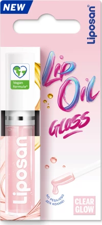 Liposan Lip Oil Gloss Clear Glow