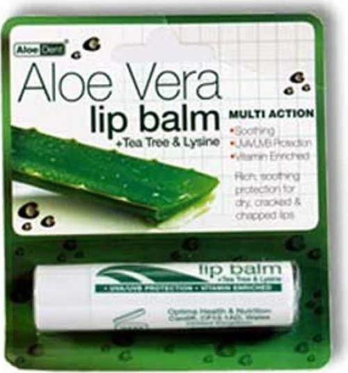 Optima Naturals Aloe Dent Aloe Vera Lip Balm Stick