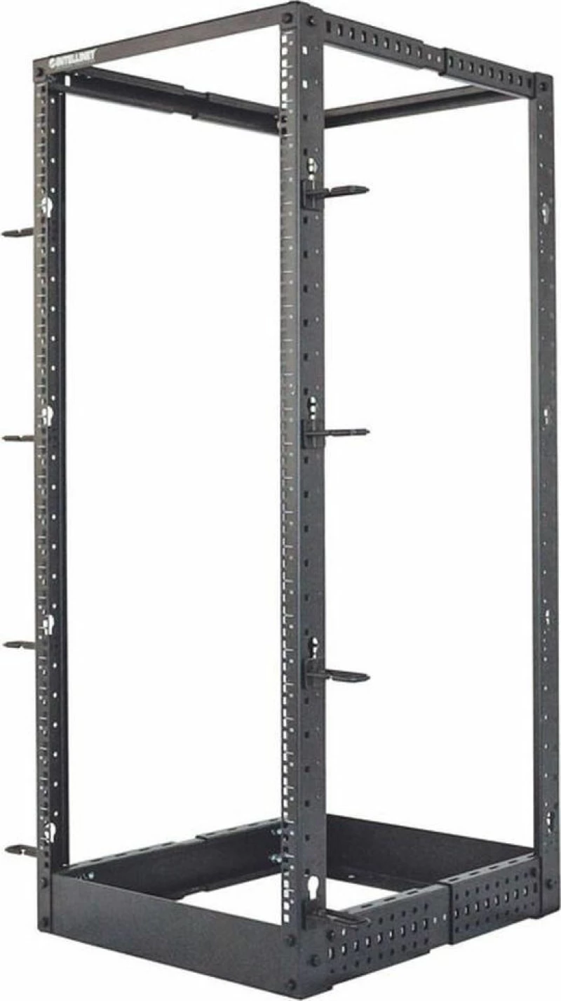 Intellinet Επιδαπέδια καμπίνα για Rack 19" 26U (1295x514.5x1023) Μαύρο