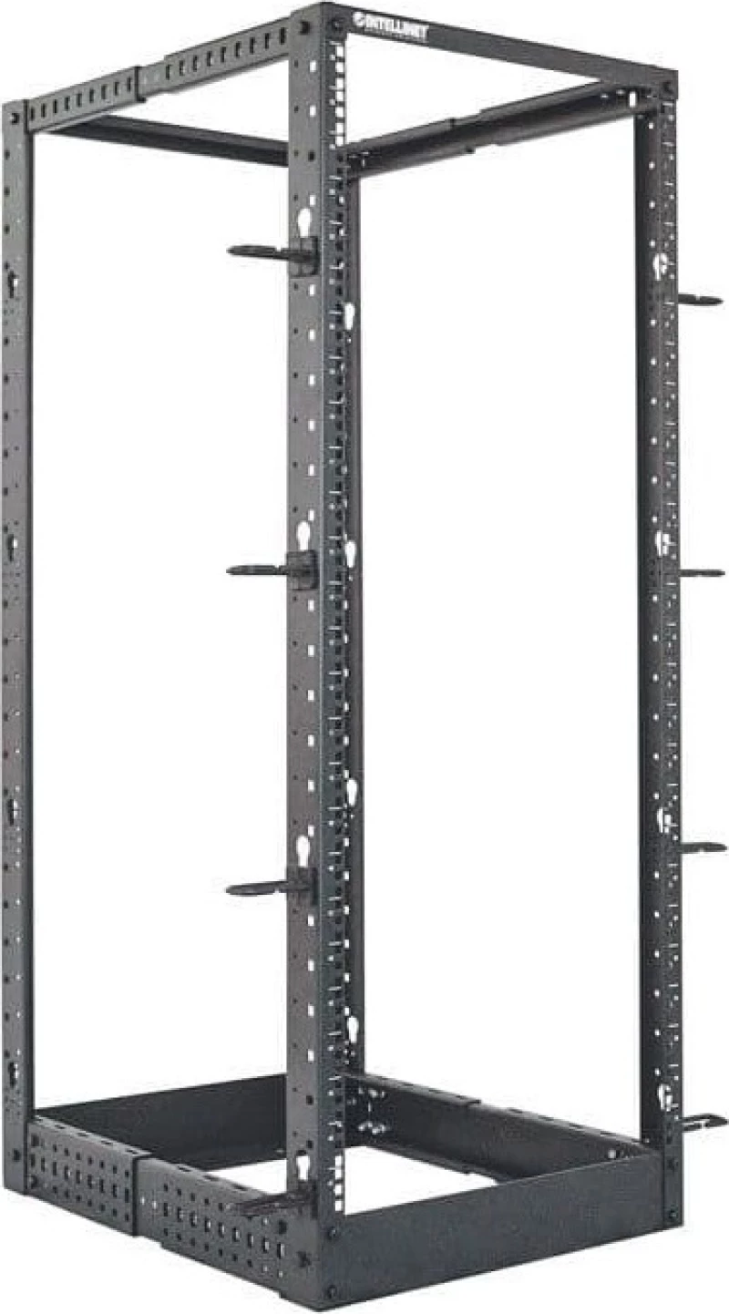 Intellinet Επιδαπέδια καμπίνα για Rack 19" 26U (1295x514.5x1023) Μαύρο