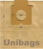 Unibags 1610 Σακούλες Σκούπας 5τμχ