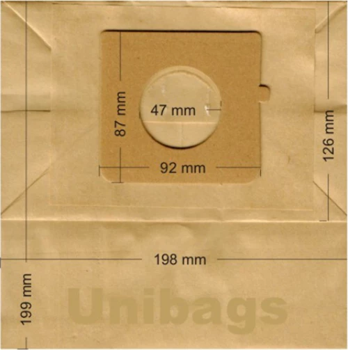 Unibags 1850 Σακούλες Σκούπας 5τμχ