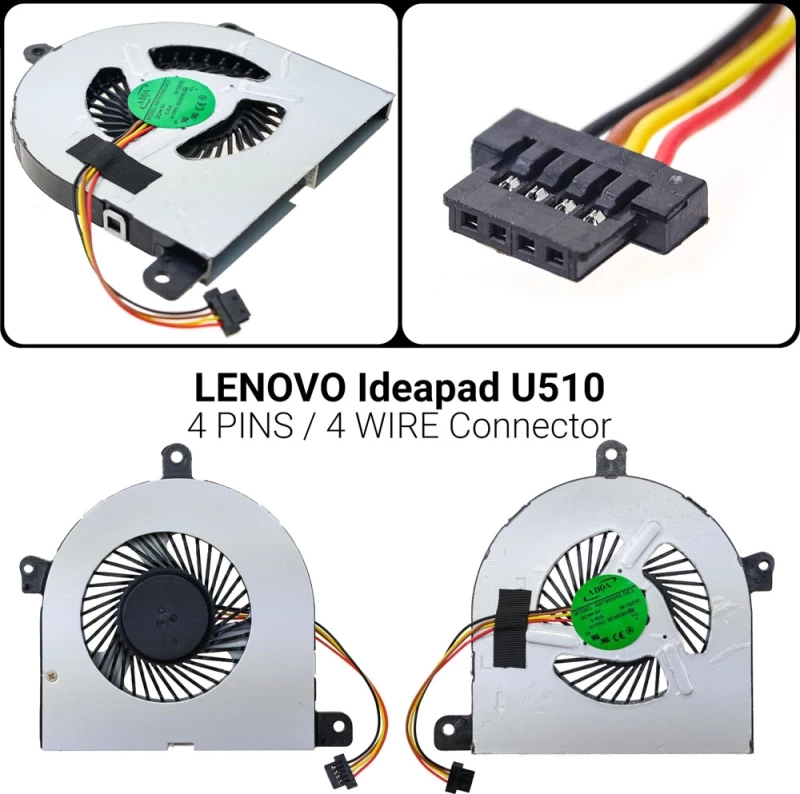 CPU Fan για Lenovo Ideapad U510