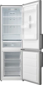Midea MB400A2 Ψυγειοκαταψύκτης NoFrost Inox Υ188xΠ59.5εκ.