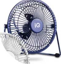 Επιτραπέζιος Μεταλλικός Ανεμιστήρας 15Εκ. Iq Vf-15Usb Λευκός