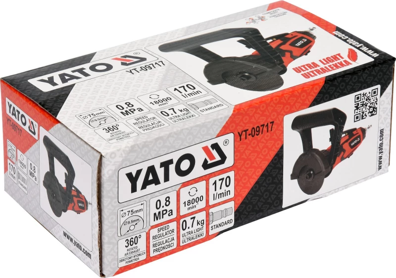 Yato Yt-09717 Τροχός Κόφτης Αέρος 75Mm Ultra Light