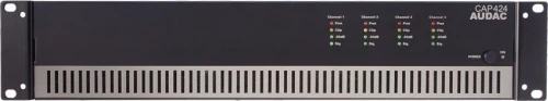 Audac Cap-424 Τετρακάναλος Τελικός Ενισχυτής 100V, 4 X 240W