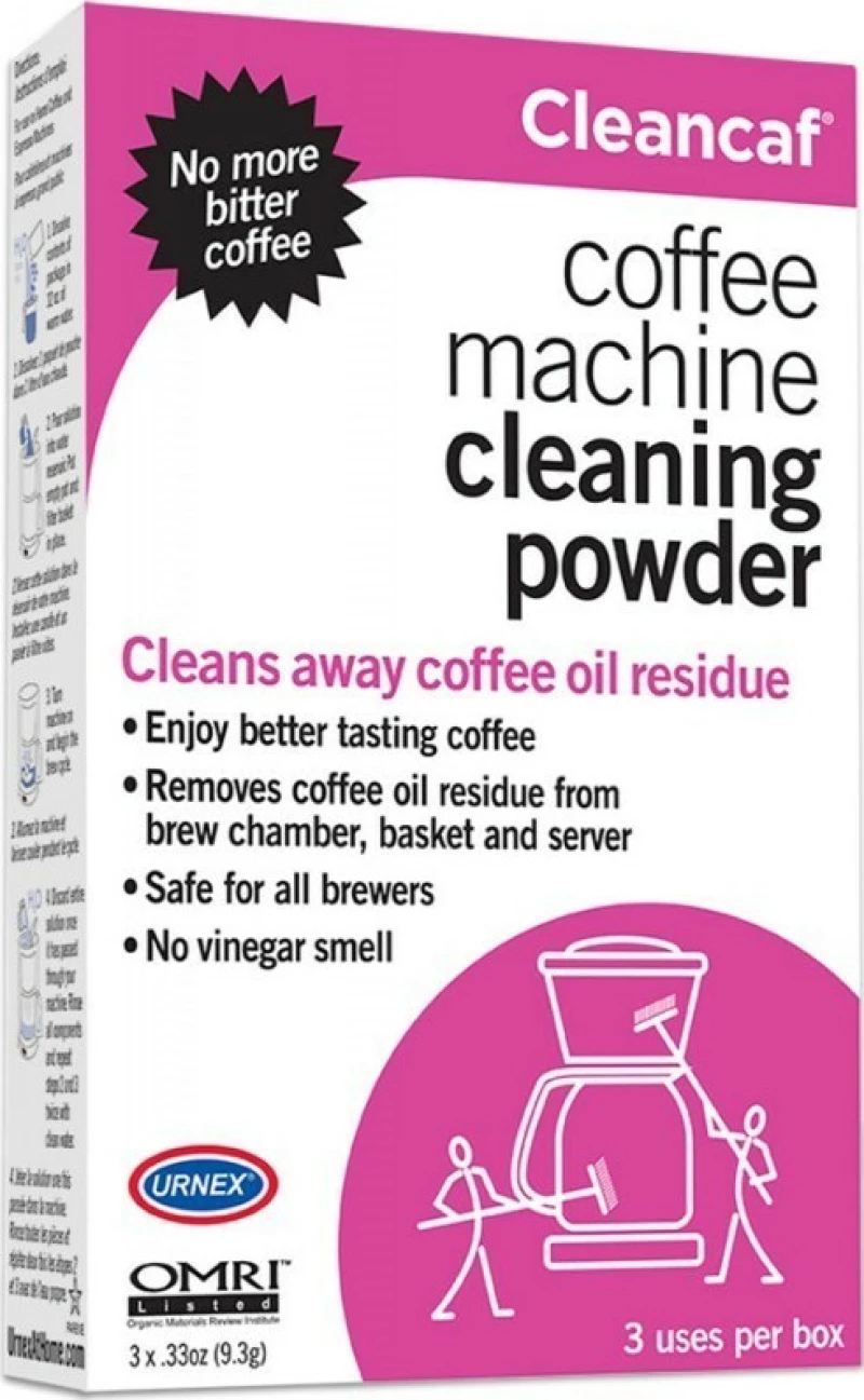 Urnex Cleancaf Home Καθαριστικό Αφαλάτωσης Καφετιέρας 3τμχ