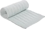 Kikka Boo Κουβέρτα Αγκαλιάς & Λίκνου Knitted Πλεκτή 75x100cm Light Mint