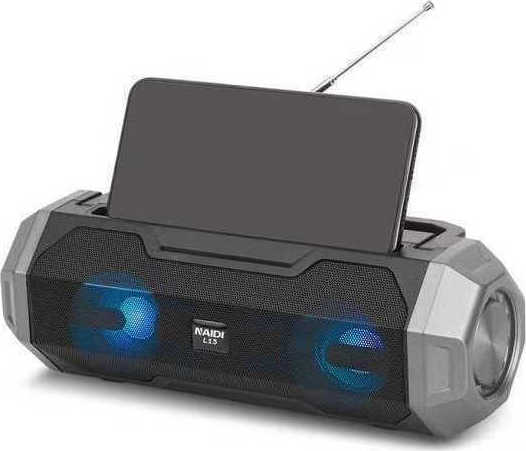 Naidi L13 Ηχείο Bluetooth με Ραδιόφωνο Black