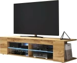 Έπιπλο Τηλεόρασης Smart με Φωτισμό Led 137x40x32cm