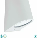 Viokef Hydra Επιτοίχιο Εξωτερικό Φωτιστικό Λευκό 4136201