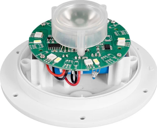 RECHARGEABLE LED BASE WITH LENS RGBW AND REMOTE