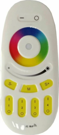 Avide Led Strip 12V Rgb+W 4 Zone Rf Touch Remote For 288W Controller