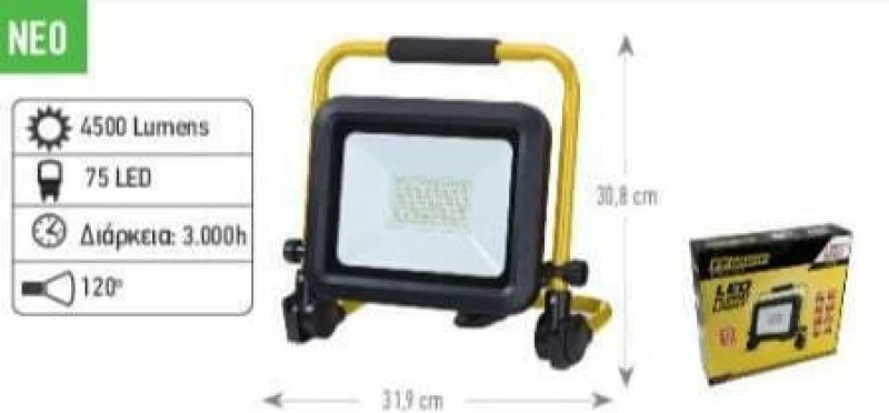 F.F. Group Προβολέας 50W 45273