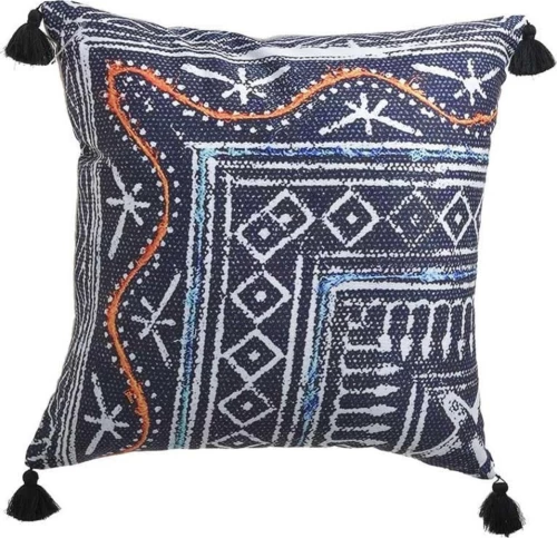 Inart Μαξιλάρι Καναπέ 45x45 Multicolor