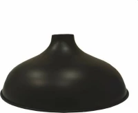 Eurolamp Σύρος Καπέλο Φωτιστικού Μαύρο
