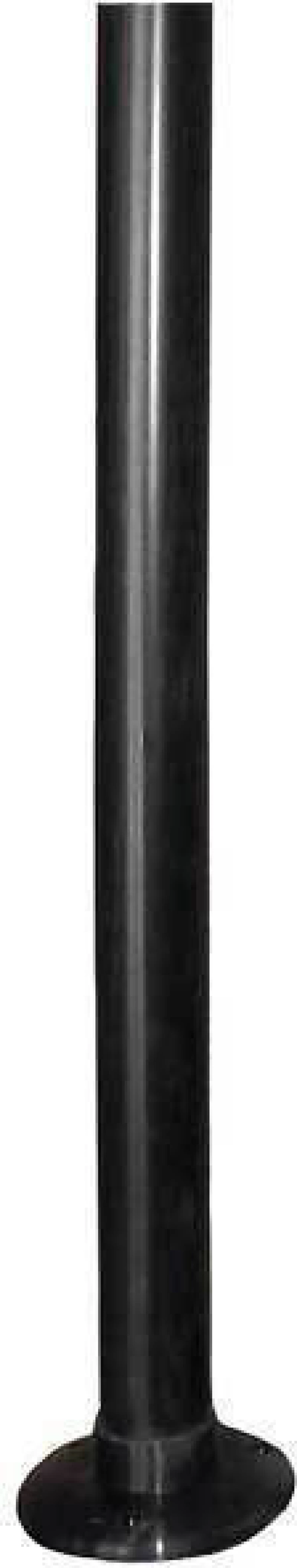 Heronia Κολωνάκι Πλαστικό Μαύρο Ε-100cm