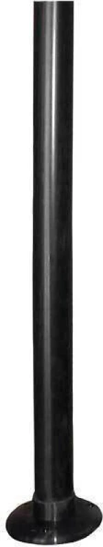 Heronia Κολωνάκι Πλαστικό Μαύρο Ε-100cm