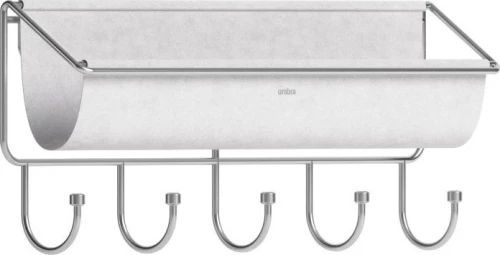 Κρεμάστρα Με Ράφι Hammock 1011470-918 Grey Umbra Μέταλλο