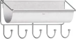 Κρεμάστρα Με Ράφι Hammock 1011470-918 Grey Umbra Μέταλλο