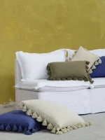 Nima Μαξιλάρα Δαπέδου 65x65 Lieve Khaki