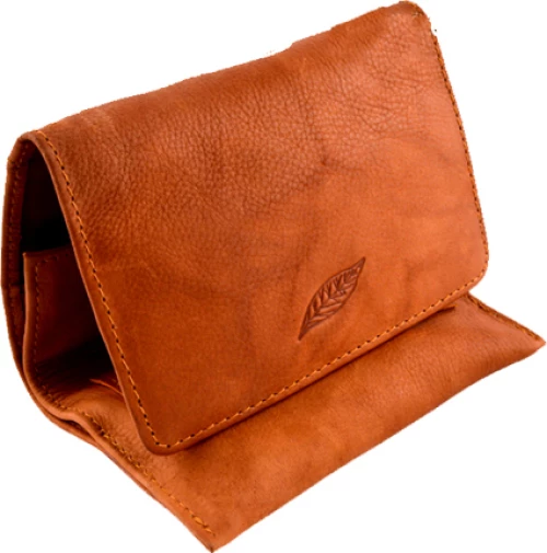 Καπνοθήκη Δερμάτινη Μικρή Coffee Brown